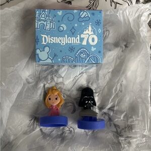 Disneyland 70th Anniversary McDonald's Sleeping Beauty Darth Vader Toy Set